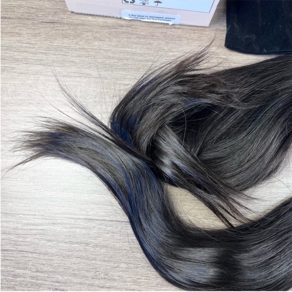 Triippy Raw Natural Black Remy Human Hair 14 Inch Sew In Hair Extension Bundle - Picture 7 of 10